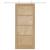 Ușa glisantă  cu set de accesorii 86x198.5 cm din lemn masiv de pin, Ușa interioară  'ORKDAL'86x198.5x4 cm din lemn masiv de pin GartenMobel Dekor