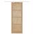 Ușa glisantă  cu set hardware 83x232 cm din lemn masiv de pin, Ușa interioară  'ORKDAL'83x232x4 cm din lemn masiv de pin GartenMobel Dekor