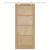 Ușă Glisantă  cu Set de Uși 86x198.5 cm din Lemn Solid de Pin, Ușă Interioară  "ORKDAL" 86x198.5x4 cm din Lemn Solid de Pin GartenMobel Dekor