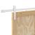 Ușă glisantă  cu set de hardware 78x202 cm din lemn solid de pin, Ușă interioară  "ORKDAL" 78x202x4 cm din lemn solid de pin GartenMobel Dekor