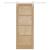 Ușă glisantă  cu set de hardware 78x202 cm din lemn solid de pin, Ușă interioară  "ORKDAL" 78x202x4 cm din lemn solid de pin GartenMobel Dekor