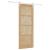 Ușă glisantă  cu set de hardware 78x202 cm din lemn solid de pin, Ușă interioară  "ORKDAL" 78x202x4 cm din lemn solid de pin GartenMobel Dekor