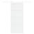 Ușa Glisantă  cu Set de Accesorii Alb 83x202 cm Lemn de Pin Solid, Ușă Interioară 'ORKDAL'Alb 83x202x4 cm Lemn de Pin Solid GartenMobel Dekor