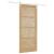 Ușa glisantă  cu set de accesorii 86x198.5 cm Lemn masiv de pin, Ușa interioară  'ORKDAL'86x198.5x4 cm Lemn masiv de pin GartenMobel Dekor