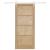 Ușa glisantă  cu set de accesorii 86x198.5 cm Lemn masiv de pin, Ușa interioară  'ORKDAL'86x198.5x4 cm Lemn masiv de pin GartenMobel Dekor