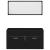 Set Mobilier Baie  din 2 piese Stejar Negru Lemn Prelucrat, Dulap Baie  Stejar Negru, 30x30x130 cm, Fabricat din Lemn Prelucrat GartenMobel Dekor
