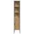 Cabinet baie Stejar artizanal 33x33x185.5 cm Lemn prelucrat GartenMobel Dekor