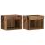 Raft flotant 2 buc Lemn vechi 40x28.5x40 cm Lemn prelucrat,  Dulapuri cu lumini LED 2 buc Lemn vechi 40x30x30 cm,  Dulapuri TV cu lumini LED 2 buc Lemn vechi 80x30x30 cm GartenMobel Dekor