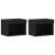 Raft suspendat  2 buc Stejar negru 40x28,5x40 cm din lemn ingineresc, Dulapuri de perete  cu lumini LED 2 buc Stejar negru 40x30x30 cm, Dulapuri de perete pentru TV  cu lumini LED 2 buc Stejar negru 80x30x30 cm GartenMobel Dekor
