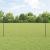 Euro Fence cu 10 posturi U Gri 1,2x10 m Oțel GartenMobel Dekor
