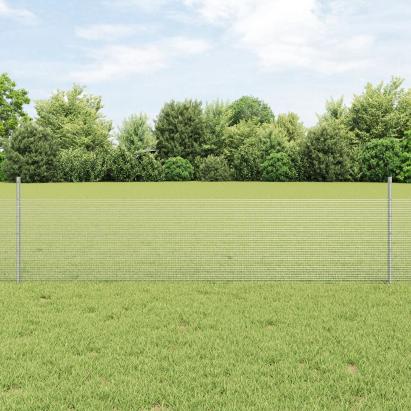 Set de Gard Set de 2 Oțel Galvanizat 10 x 0.5 m Rezistent GartenMobel Dekor