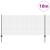 Set Gard din Plasă de Găină Set de 2 Gri Metal Gard de 10 x 1 m GartenMobel Dekor