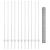 Stâlpi de Gard 22 pcs U-Channel 140 cm Oțel Galvanizat,  Gard Hexagonal 1.4x25 m Oțel Galvanizat GartenMobel Dekor