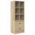 Birou cu Stocare Sonoma Oak Lemn Inginerizat GartenMobel Dekor