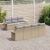 Set Canapea Grădină 8 Piese cu Perne Bej Rattan Poly Acacia GartenMobel Dekor