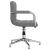 Scaun de birou pivotant, gri deschis, material textil GartenMobel Dekor