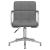 Scaun de birou pivotant, gri deschis, material textil GartenMobel Dekor