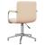 Scaun de birou pivotant, crem, material textil GartenMobel Dekor