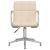 Scaun de birou pivotant, crem, material textil GartenMobel Dekor