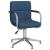 Scaun de birou pivotant, albastru, material textil GartenMobel Dekor