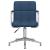 Scaun de birou pivotant, albastru, material textil GartenMobel Dekor