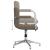 Scaun de birou pivotant, gri taupe, material textil GartenMobel Dekor