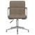 Scaun de birou pivotant, gri taupe, material textil GartenMobel Dekor