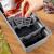 Organizator pentru condimente gri 30x13x8 cm Handy KitchenServ