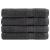 Prosoape premium SOLUND 4 buc. antracit 100x200cm 600gsm GartenMobel Dekor
