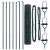 Euro Fence Set de 2 Verde Oțel Vopsit Electrostatic 10 x 1,5 m GartenMobel Dekor