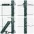 Euro Fence Set de 2 Verde Oțel Vopsit Electrostatic 10 x 1,5 m GartenMobel Dekor