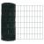 Euro Fence cu 13 stâlpi 0.6x25 m Oțel galvanizat Verde GartenMobel Dekor