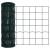 Gard Euro cu 13 Stâlpi 0.4x50 m Oțel galvanizat Verde GartenMobel Dekor