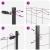Gard Euro Set de 2 Gri Metal 25 x 1.2 m Durabil Gard Euro GartenMobel Dekor
