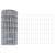 Gard Euro cu 7 stâlpi 0.6x10 m Oțel galvanizat GartenMobel Dekor