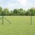 Euro Fence cu 7 stâlpi cu vârf 0.8x10 m Oțel galvanizat Verde GartenMobel Dekor