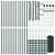 Euro Fence cu 13 stâlpi de prins 0.4x50 m Oțel galvanizat Verde GartenMobel Dekor