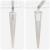 Euro Fence cu 13 Posturi Spike 0.6x25 m Oțel Galvanizat GartenMobel Dekor