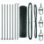 Gard Euro Set de 2 Verde Metal 10 x 1.2 m Durabil Gard Euro GartenMobel Dekor