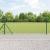 Euro Fence cu 13 stâlpi flansa 0.4x25 m din oțel galvanizat GartenMobel Dekor