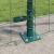Euro Fence Set de 2 Verde Oțel Vopsit Electrostatic 25 x 0.8 m GartenMobel Dekor