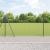 Euro Fence cu 7 stâlpi flansați 1.2x10 m Oțel galvanizat GartenMobel Dekor