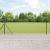 Euro Fence cu 7 stâlpi flanșați 0.6x10 m Oțel galvanizat GartenMobel Dekor