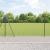 Euro Fence cu 13 Stâlpi Flanșați 1.2x25 m Oțel Galvanizat GartenMobel Dekor