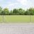 Euro Fence cu 7 Stâlpi Flanați 0.6x10 m Oțel galvanizat GartenMobel Dekor