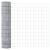 Gard Euro cu 7 posturi flansate 1x10 m Oțel galvanizat GartenMobel Dekor
