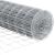 Gard Euro cu 7 posturi flansate 1x10 m Oțel galvanizat GartenMobel Dekor