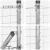 Euro Fence cu 13 Stâlpi Flanșați 0.6x25 m Oțel Galvanizat GartenMobel Dekor