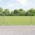 Euro Fence cu 13 stâlpi flanșați 0.8x25 m Oțel galvanizat GartenMobel Dekor