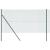 Set de stâlpi de gard Set de 2 Verde Metal 10 x 1 m Rezistent GartenMobel Dekor